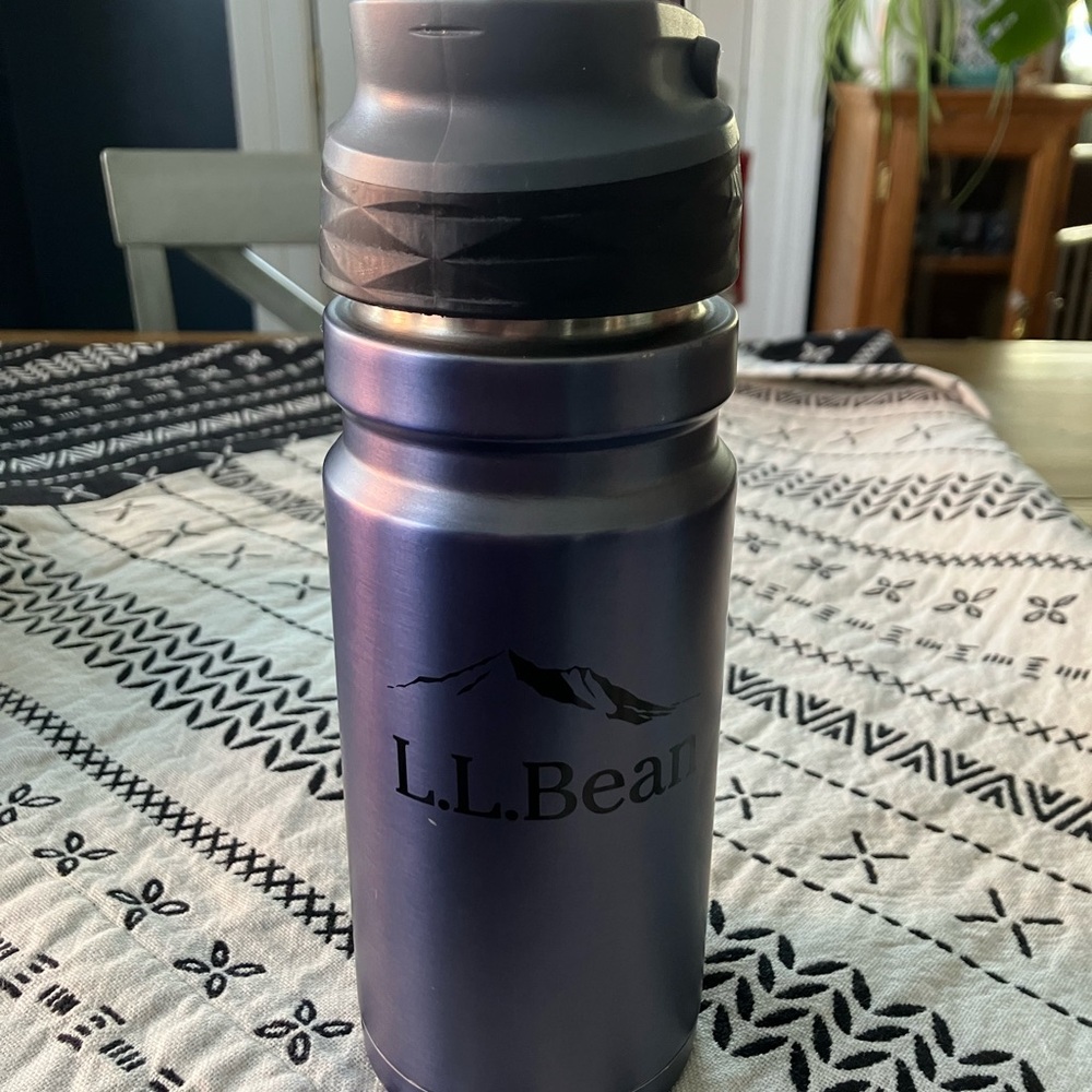 L.L. Bean Avex Blue Travel Mug